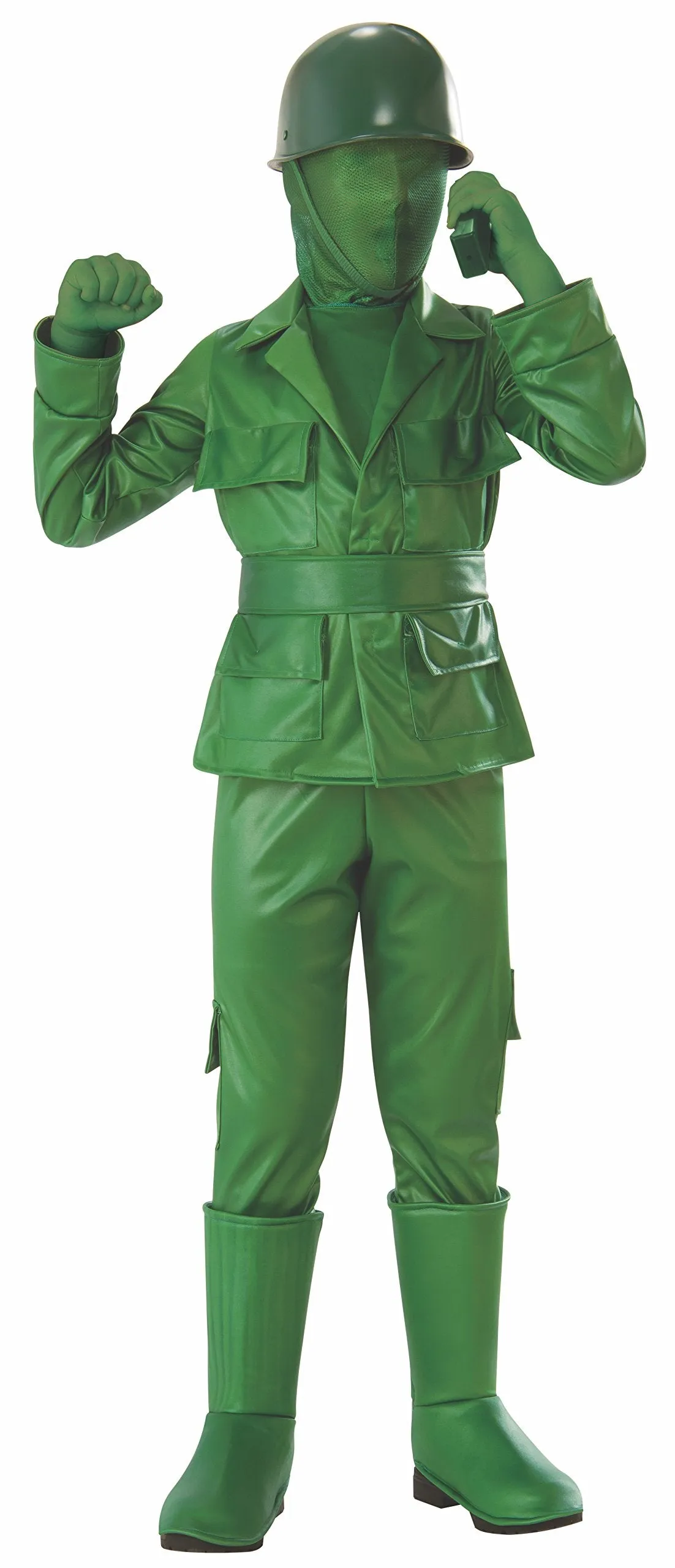 Kids Green Army Man Boy Costume