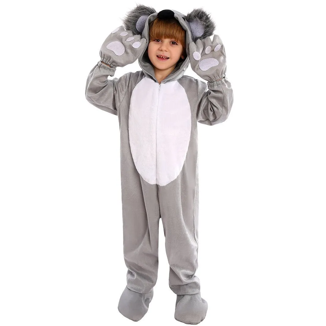 Kids Koala Bear Costume Children's Day and Halloween Stage Performance Outfit