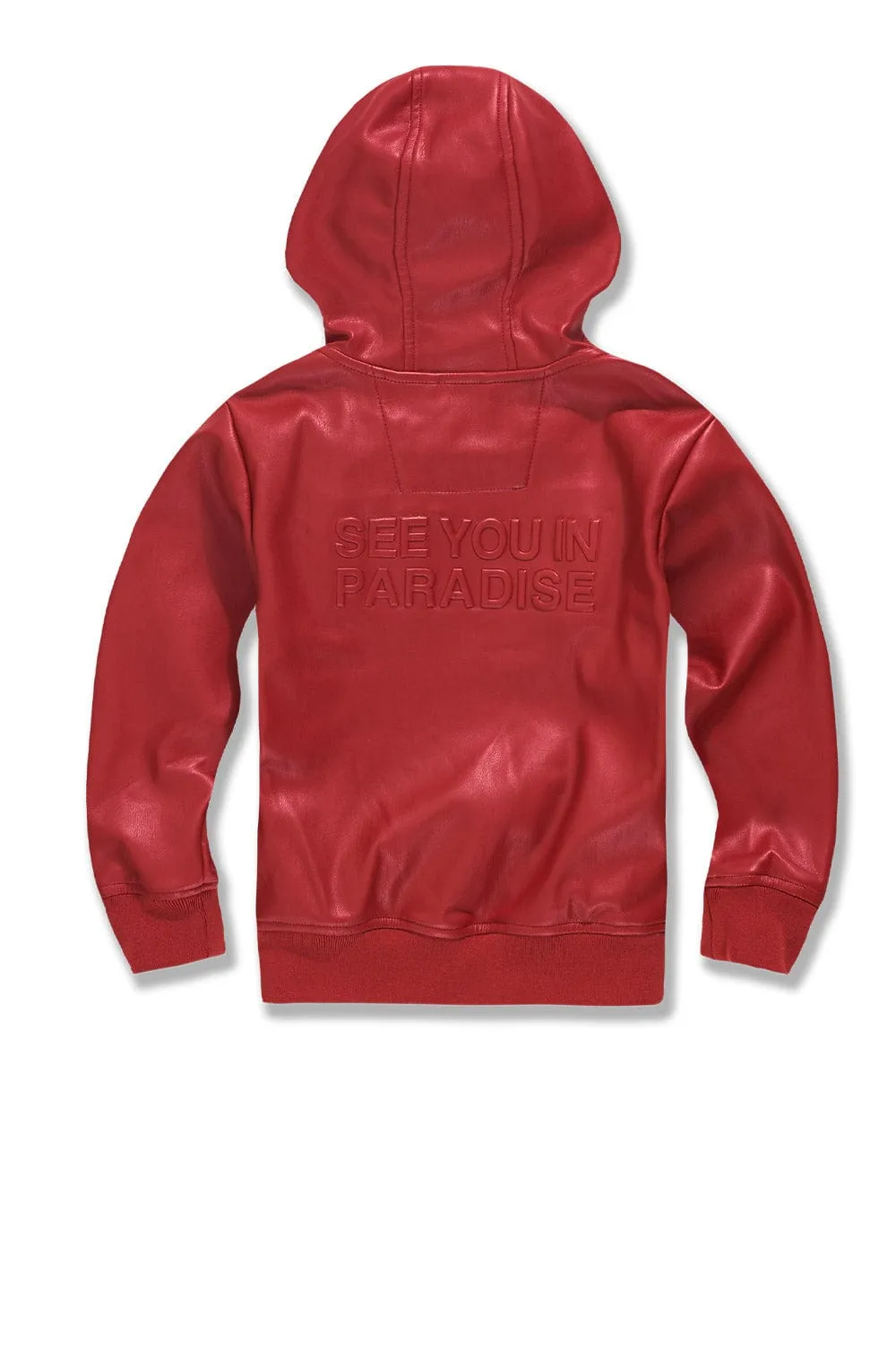 Kids Thriller Pullover Hoodie (Red)