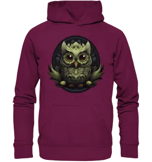 Kinder Hoodie mit Eulenmotiv "Mystische Eule