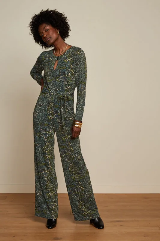 King Louie Lee Jumpsuit Glam Dragonfly Green