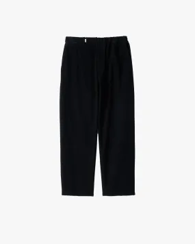 Knit Corduroy Wide Tapered Chef Pants