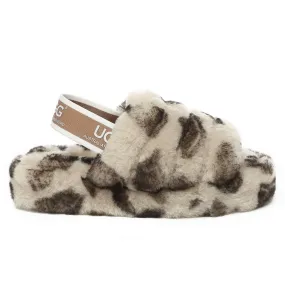 Leopard Kids UGG Slippers