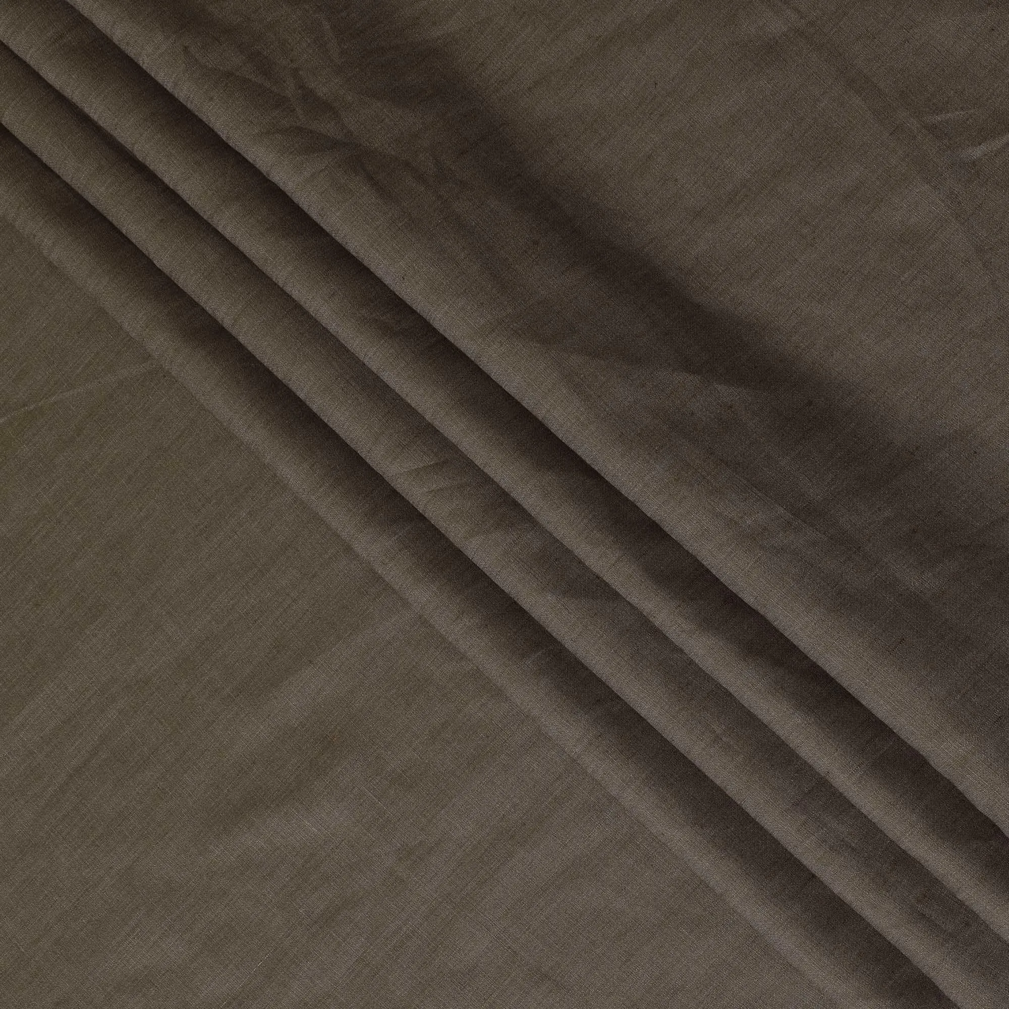 Light olive Plain Premium pure linen fabric 60Lea-D16272