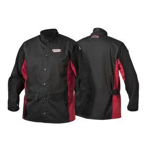 Lincoln K2986 Shadow Split Leather Sleeved Welding Jacket (Medium - 3XL)