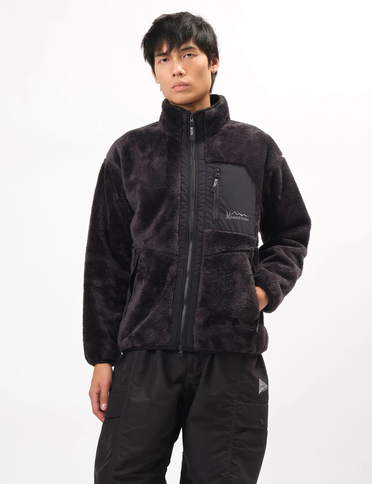 Manastash Bigfoot Fleece Jacket '24 - Black