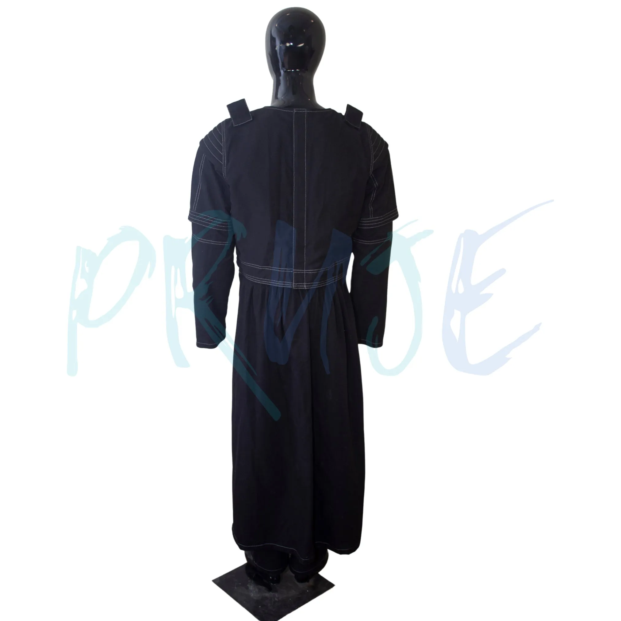 Mandalorian Inspired By Star War Custom Boba Fett Flight Suit Greyish Black Mando Boba Full Set