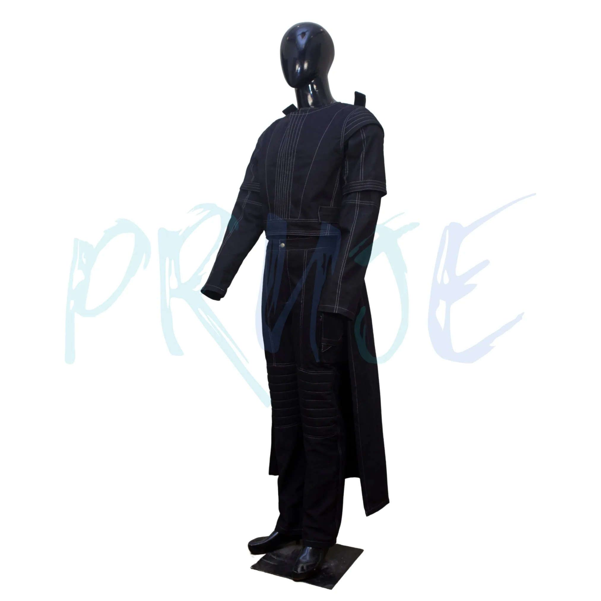 Mandalorian Inspired By Star War Custom Boba Fett Flight Suit Greyish Black Mando Boba Full Set