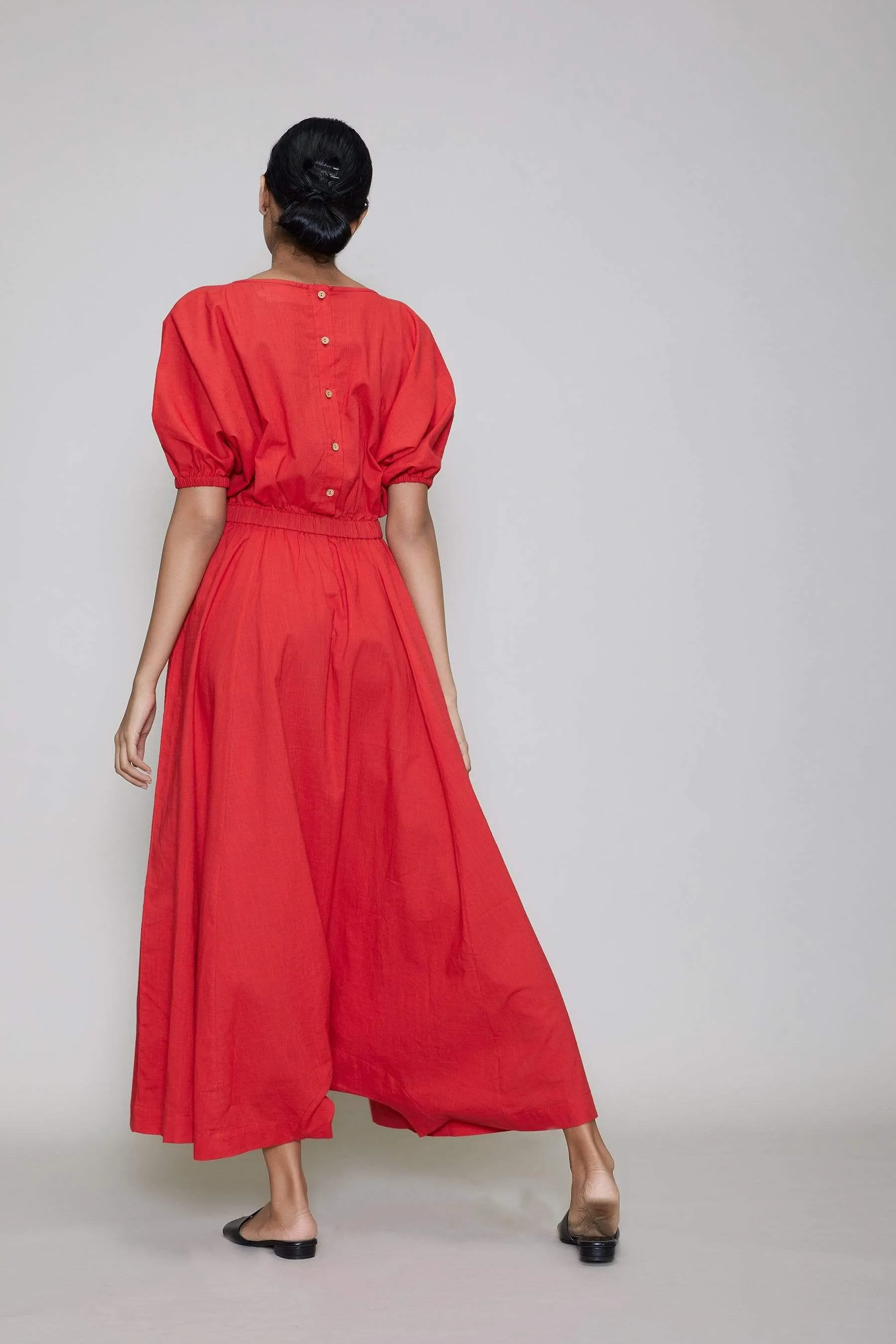 Mati Sphara Jumpsuit - Red