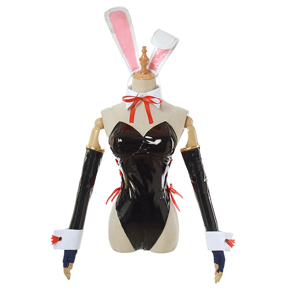 Megumin Bunny Girl Jumpsuit Outfits Halloween Carnival Suit Cosplay Costume