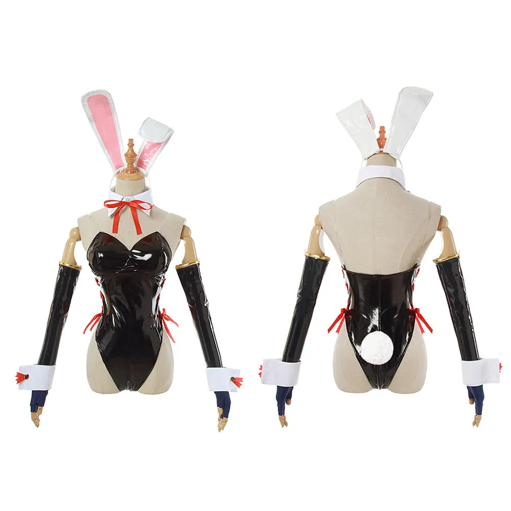 Megumin Bunny Girl Jumpsuit Outfits Halloween Carnival Suit Cosplay Costume