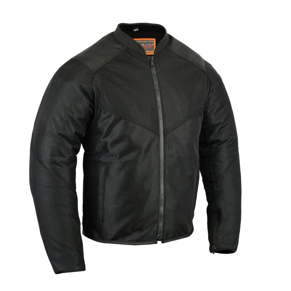 Men's Sporty Padded Mesh Jacket