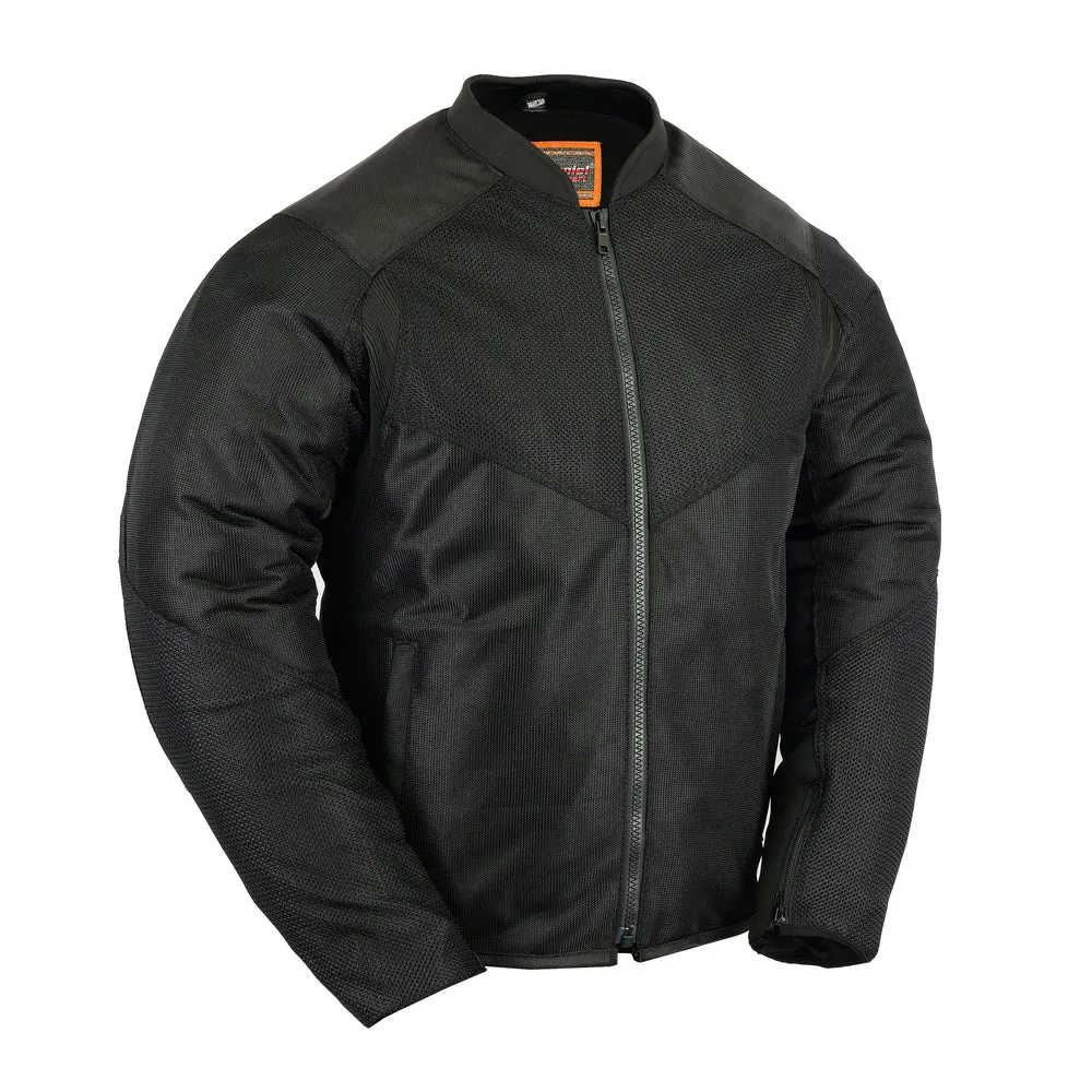 Men's Sporty Padded Mesh Jacket