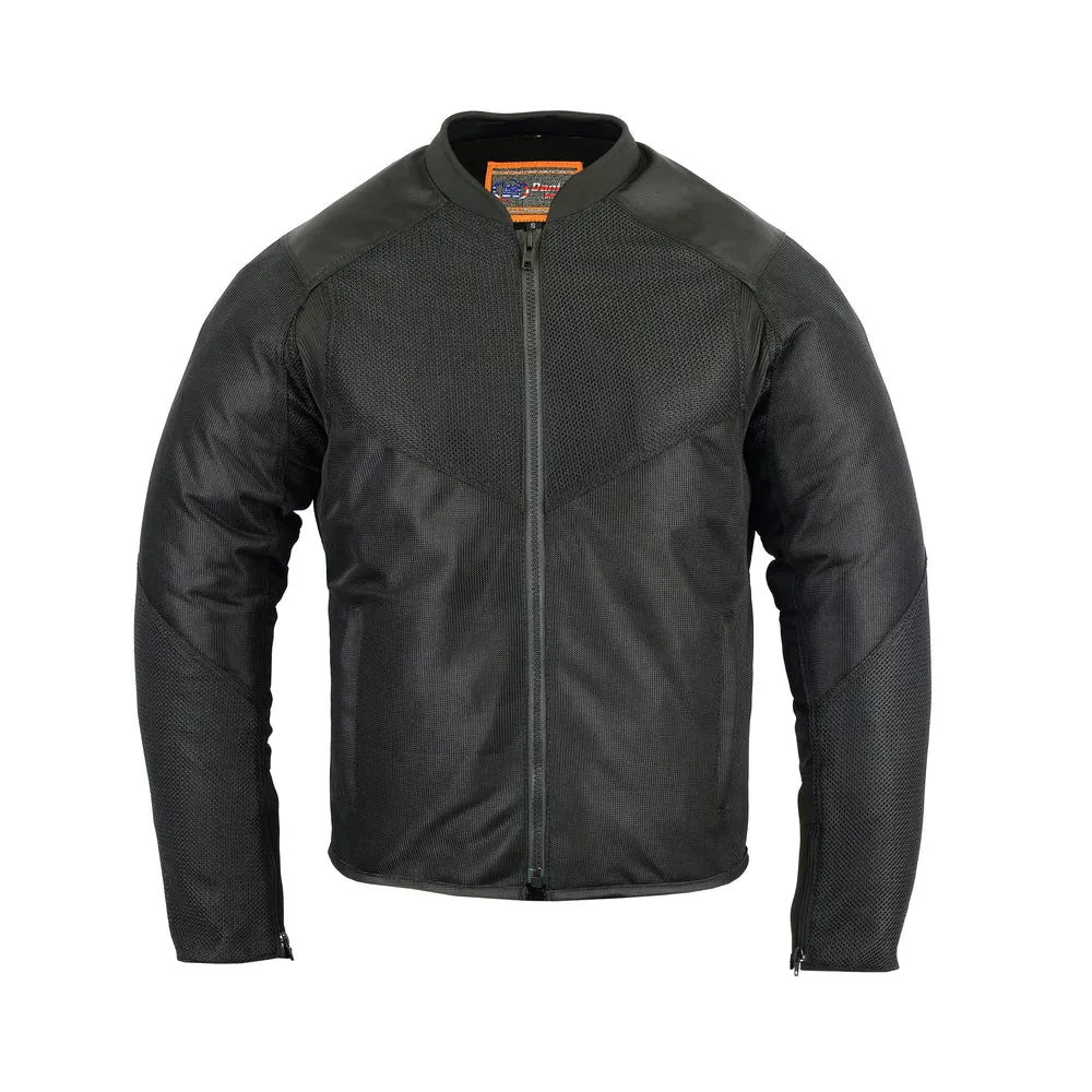 Men's Sporty Padded Mesh Jacket