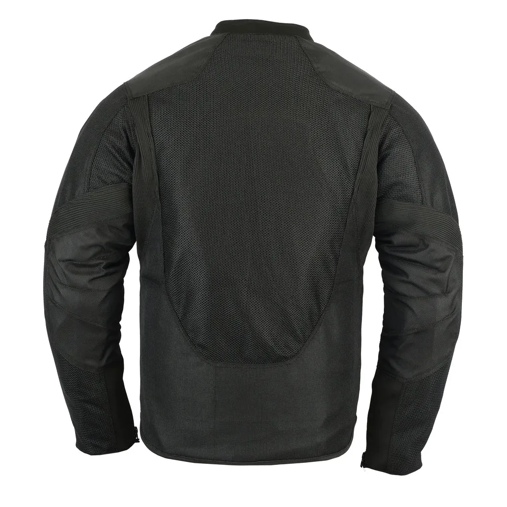 Men's Sporty Padded Mesh Jacket