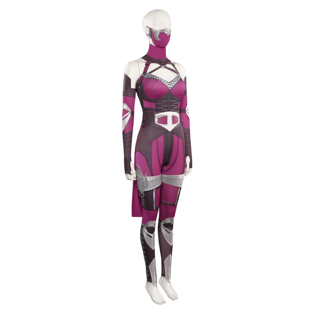 Mortal Kombat Mileena Female Outfits Halloween Carnival Cosplay Costume