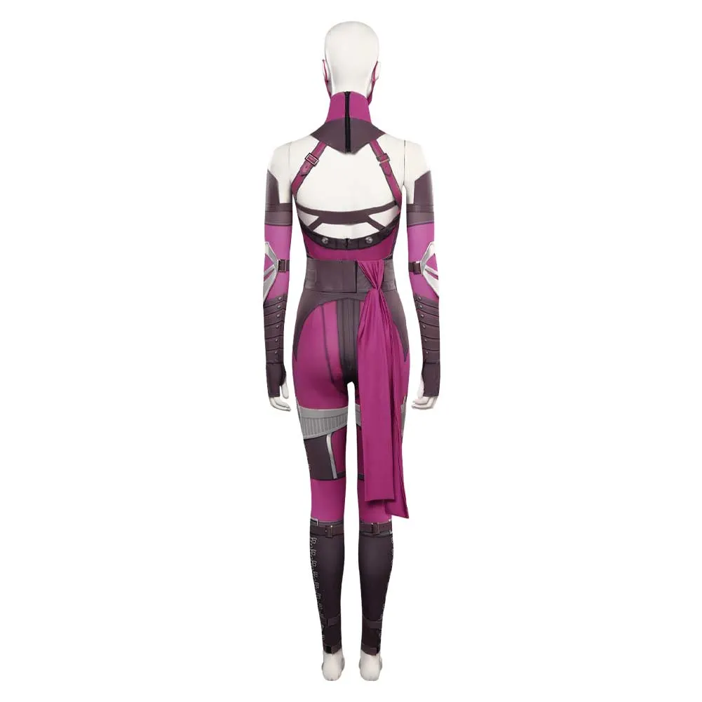 Mortal Kombat Mileena Female Outfits Halloween Carnival Cosplay Costume