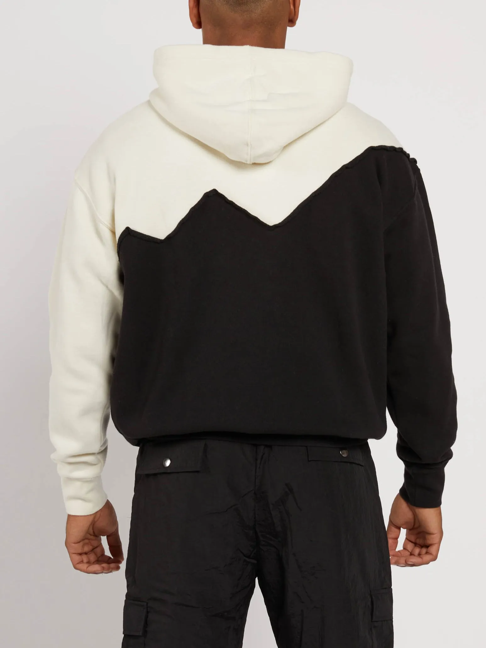 Mountain Hoodie - Bone/Black