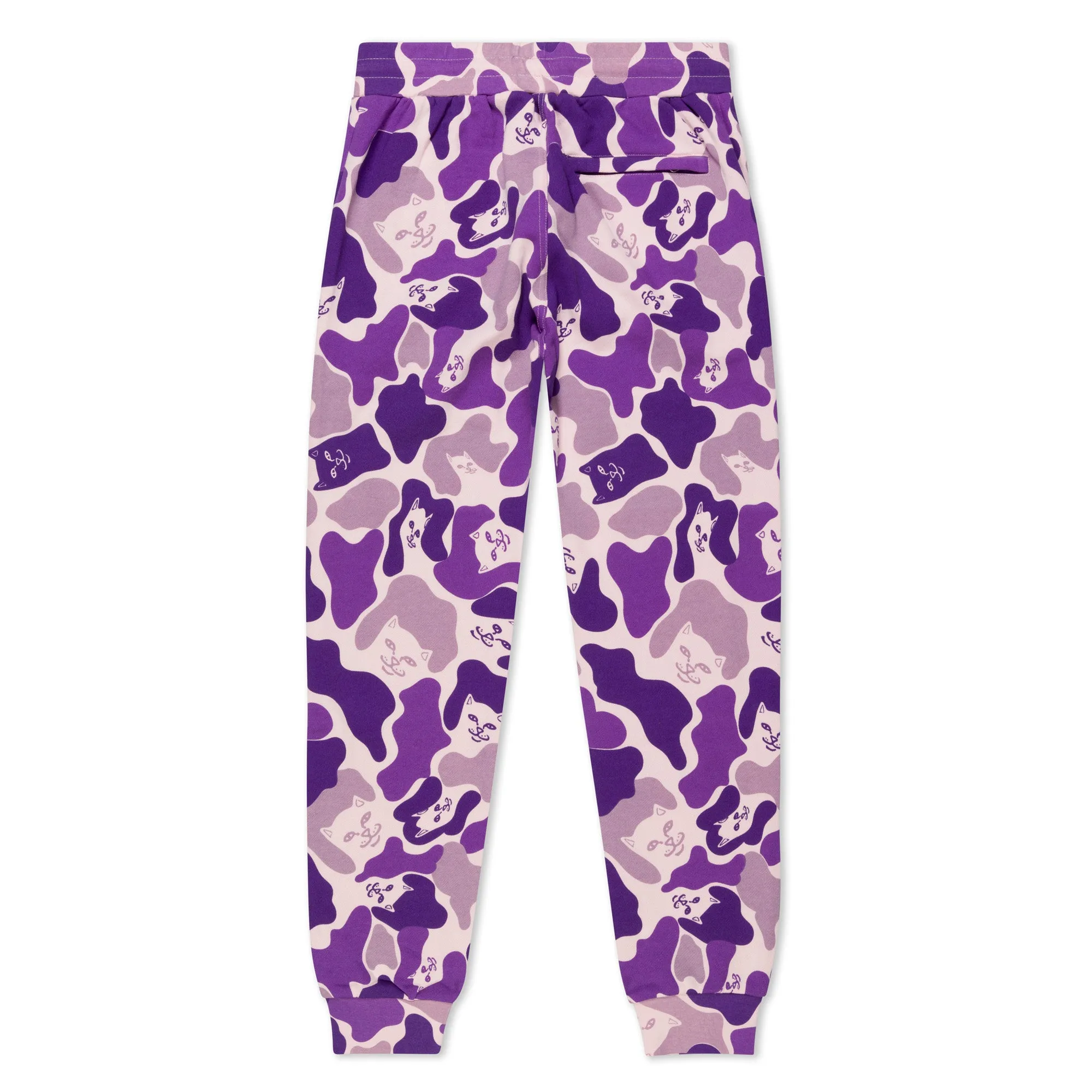 Nermal Camo Sweat Pants (Purple Camo)