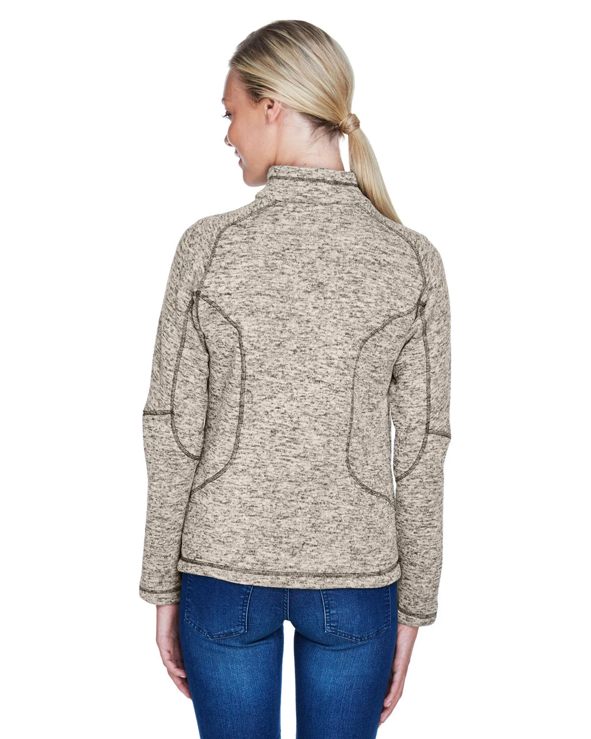 North End 78669 Ladies' Peak Sweater Fleece Jacket