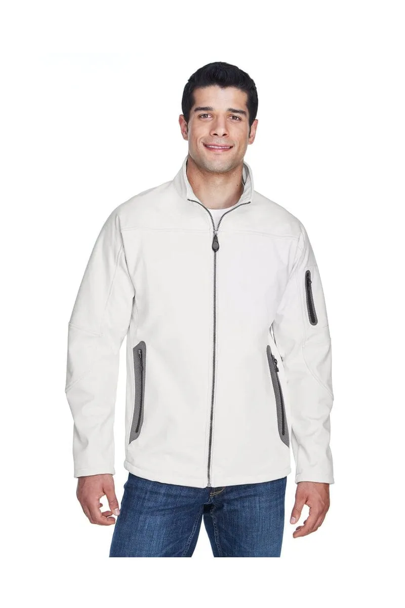 North End 88138: Men's Three-Layer Fleece Bonded Soft Shell Technical Jacket