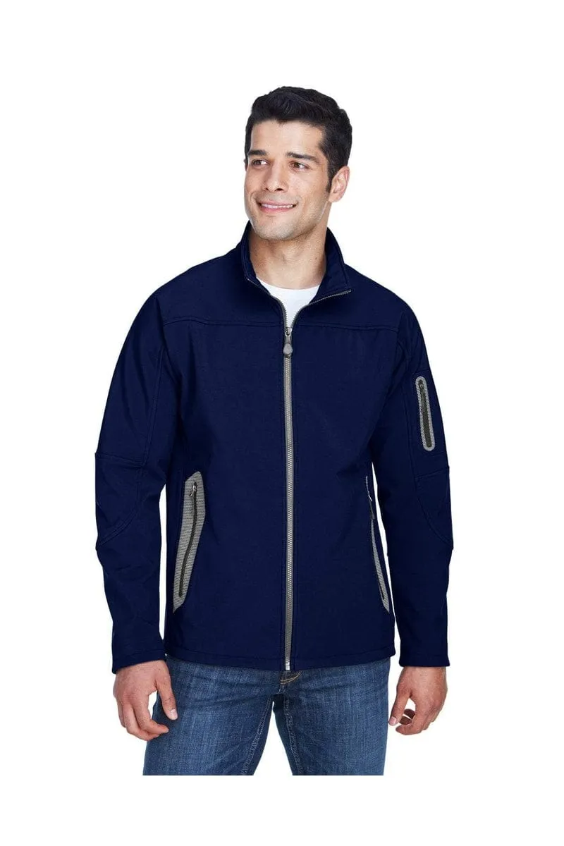 North End 88138: Men's Three-Layer Fleece Bonded Soft Shell Technical Jacket