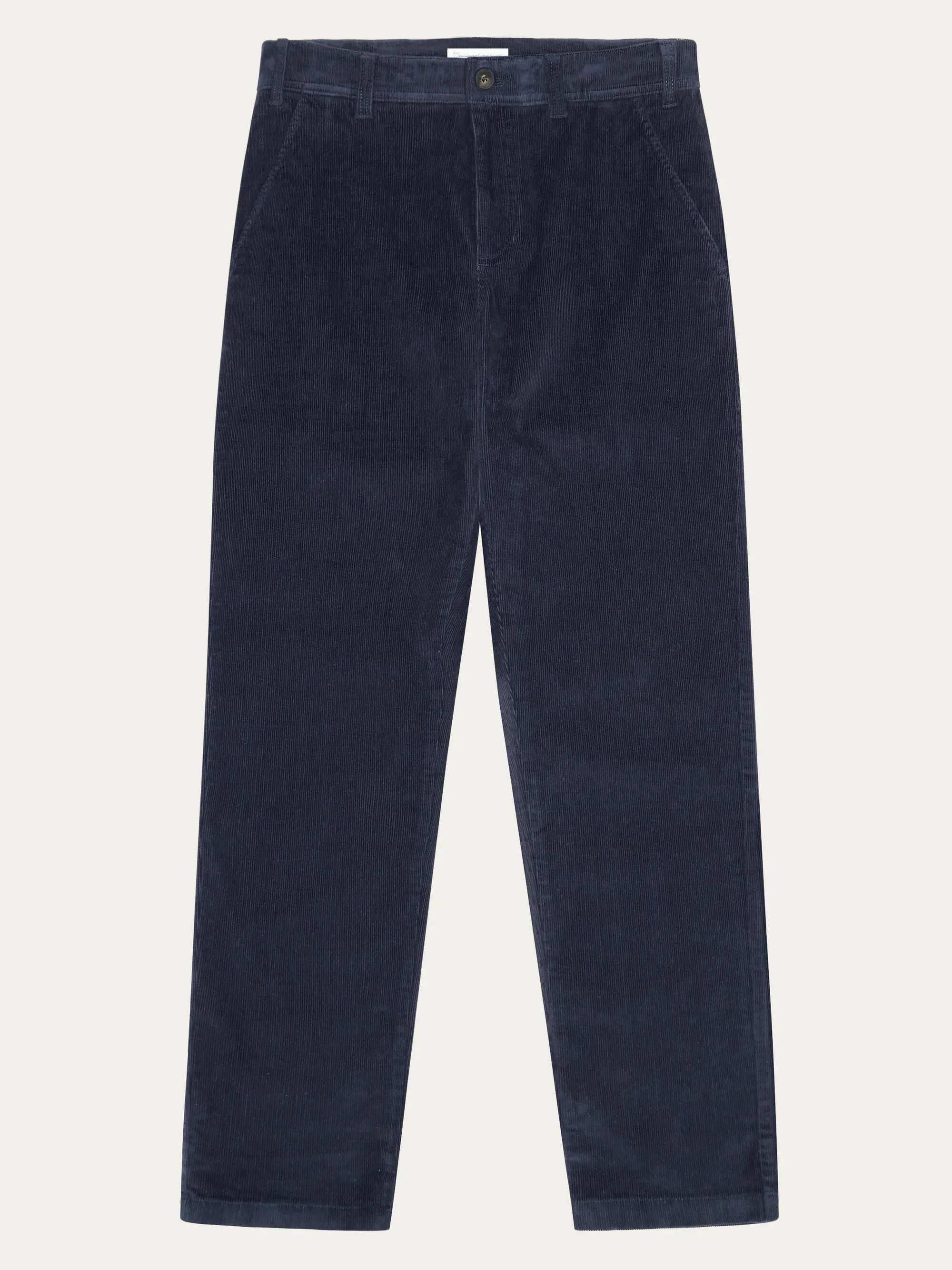 Organic Cotton Chuck Corduroy Pants GOTS - Night Sky