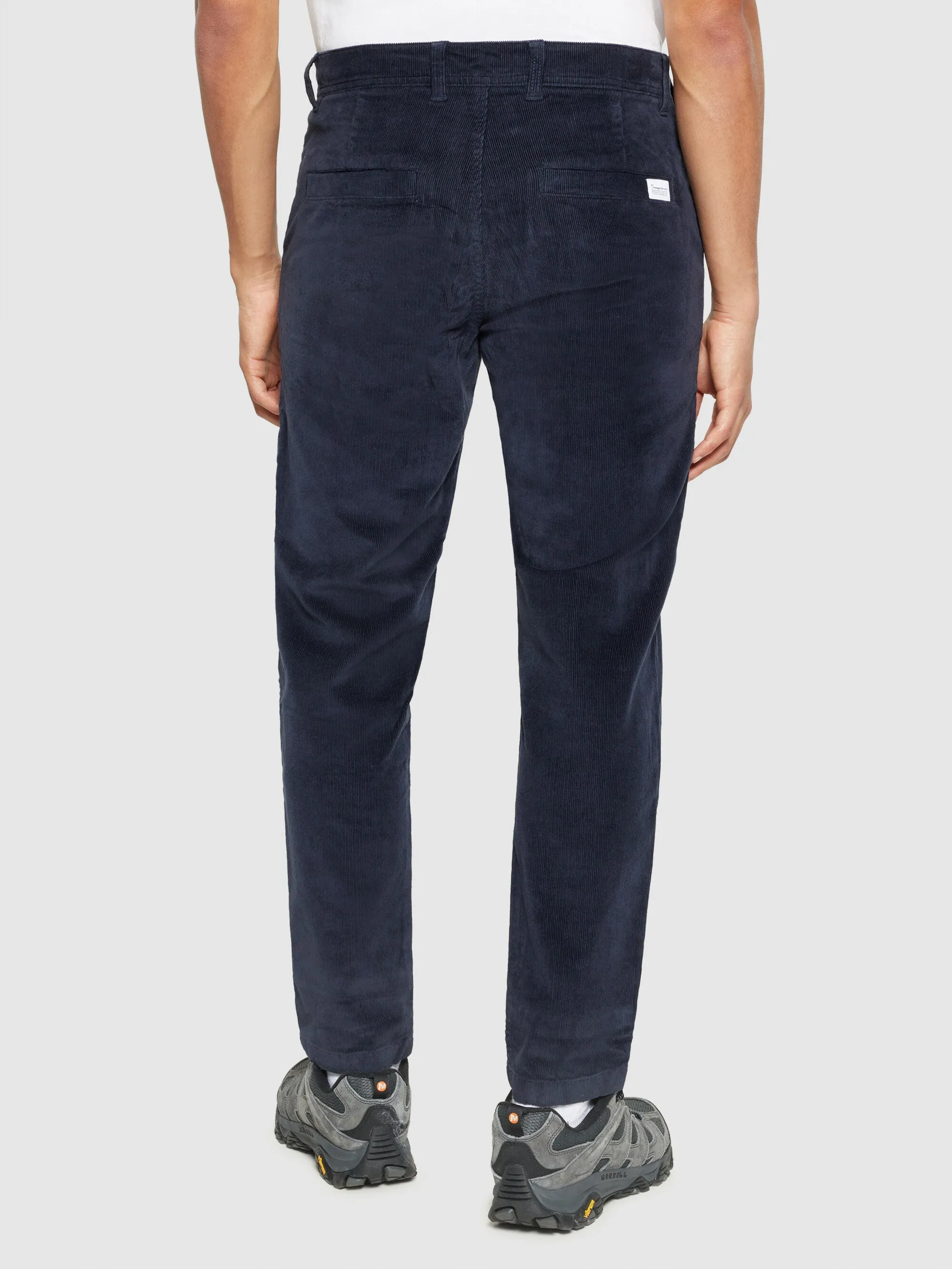 Organic Cotton Chuck Corduroy Pants GOTS - Night Sky