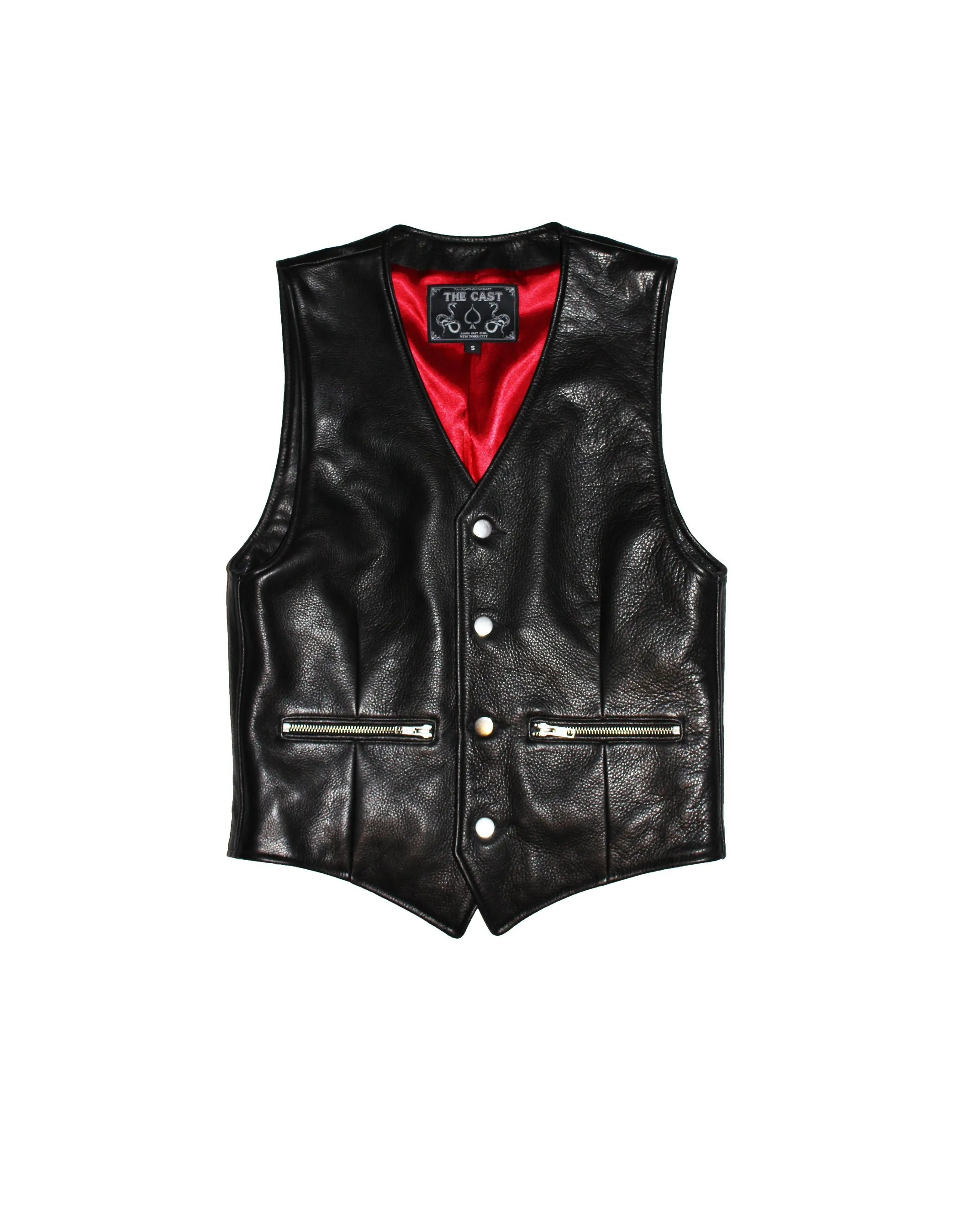 Outlaw Vest - Red Lining