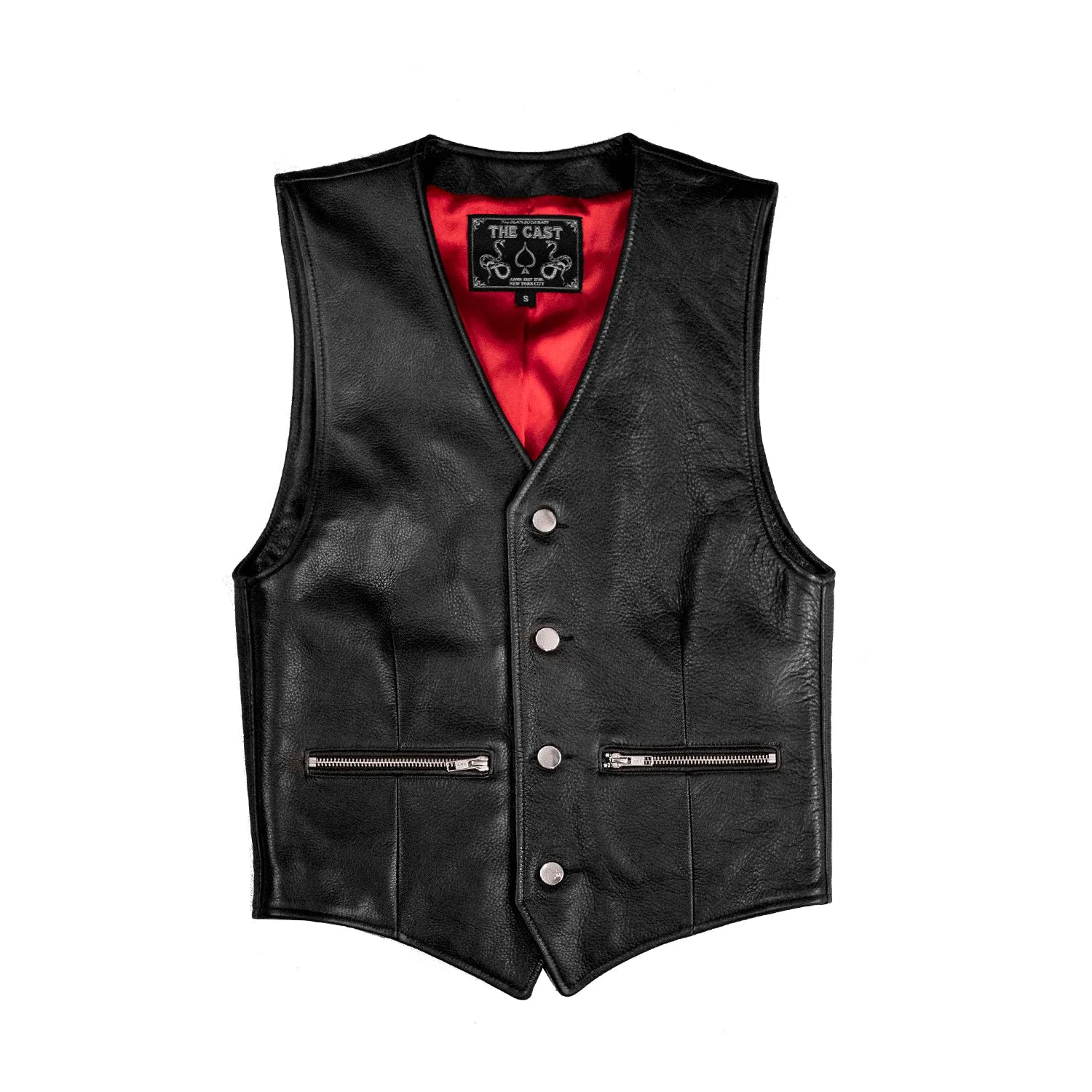 Outlaw Vest - Red Lining