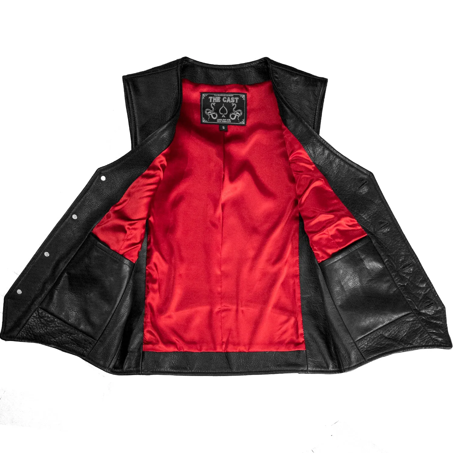 Outlaw Vest - Red Lining