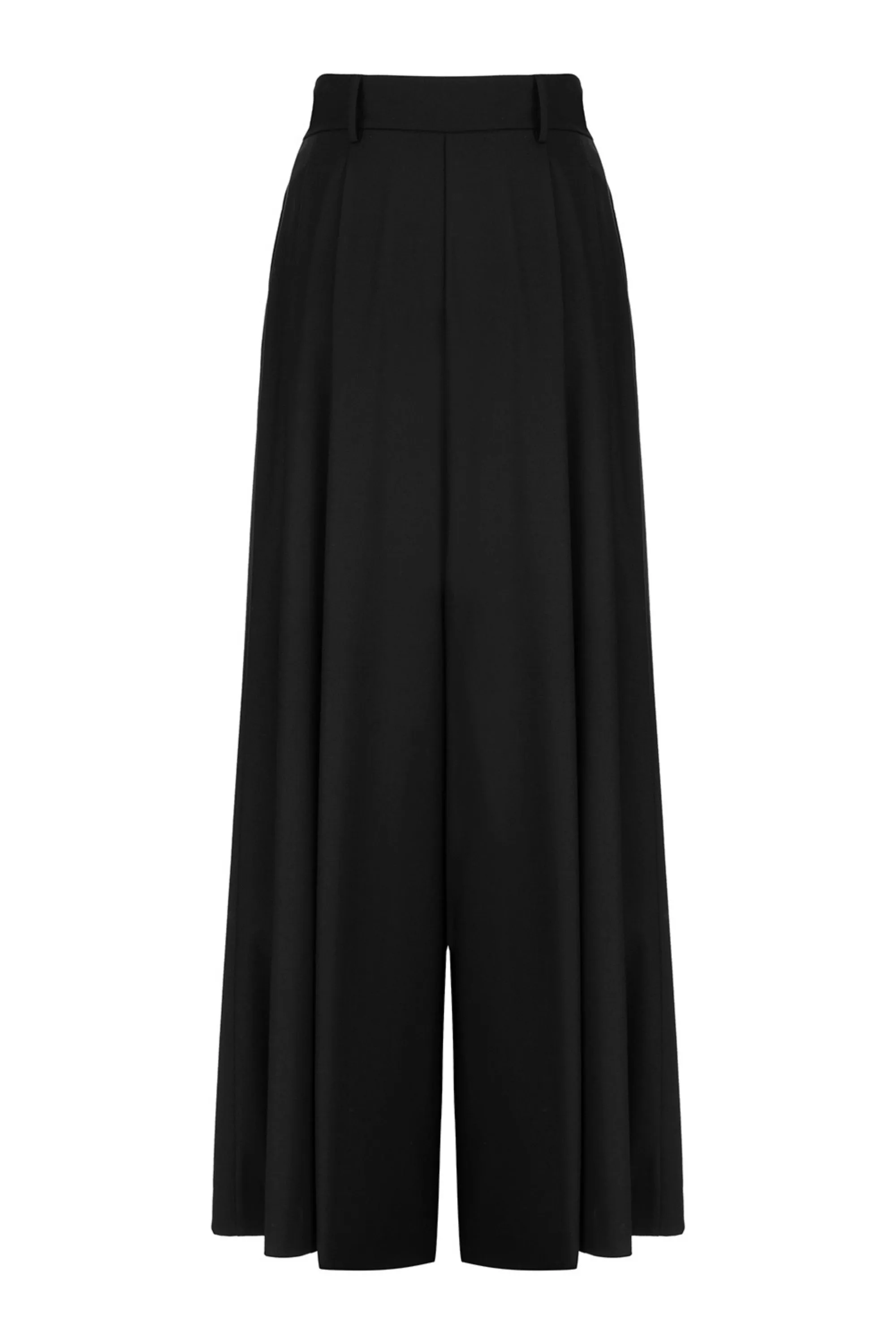 Pleated Wide Leg Pants