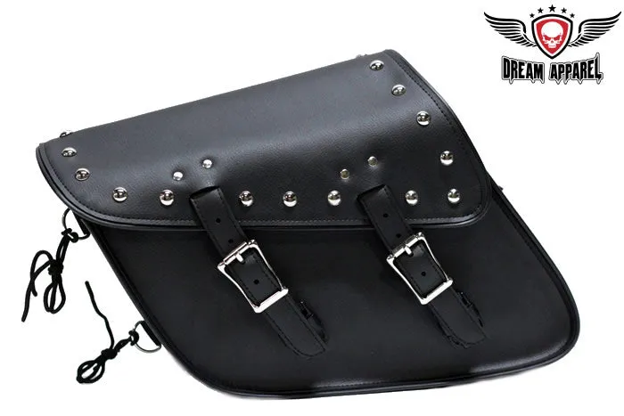 PVC Solo Swing Arm Bag With Studs