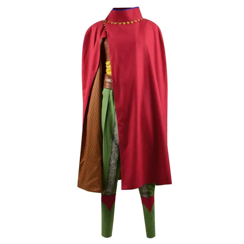 Raya and The Last Dragon Raya Cosplay Costume Cape Suit Full Set Outfit