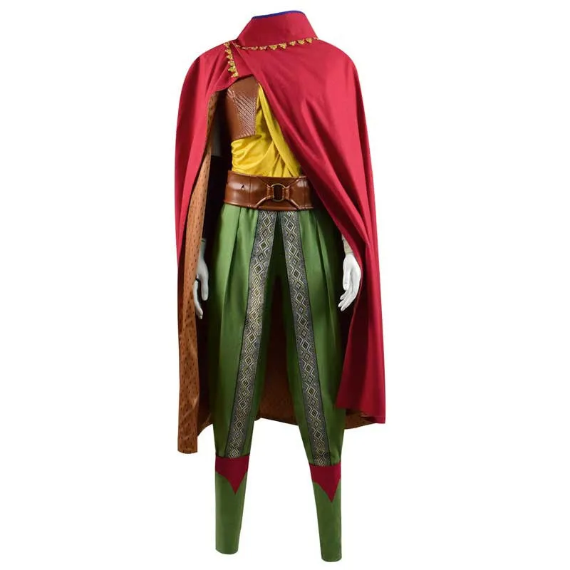 Raya and The Last Dragon Raya Cosplay Costume Cape Suit Full Set Outfit