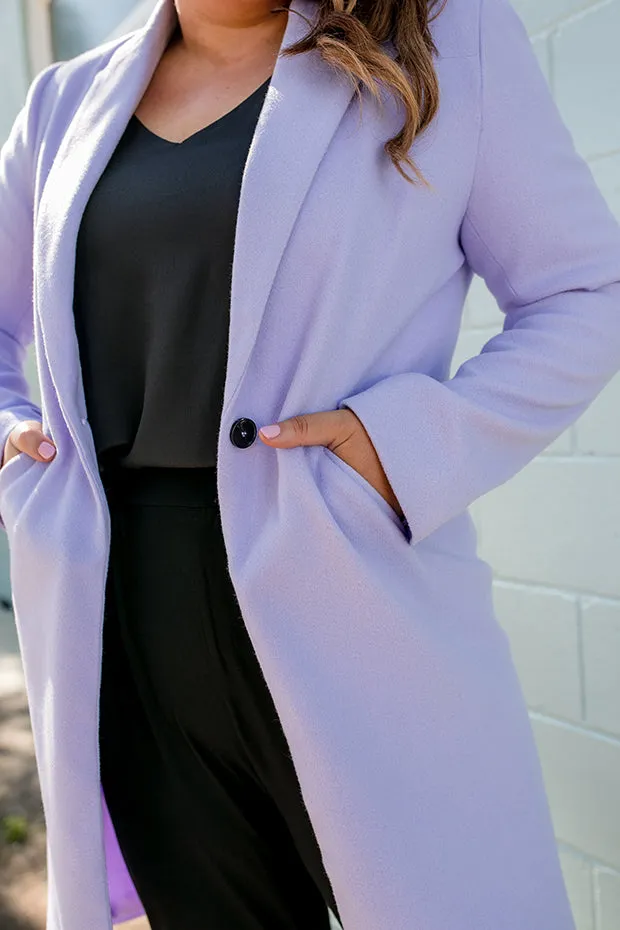 Reena Lavender Coat