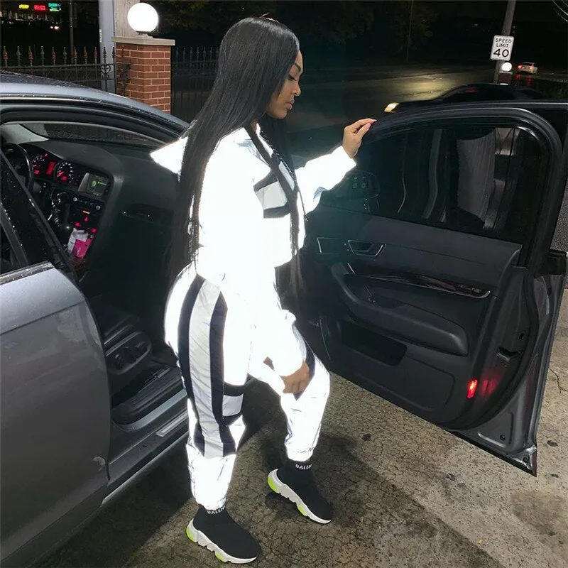 Reflective 2 Piece Tracksuit