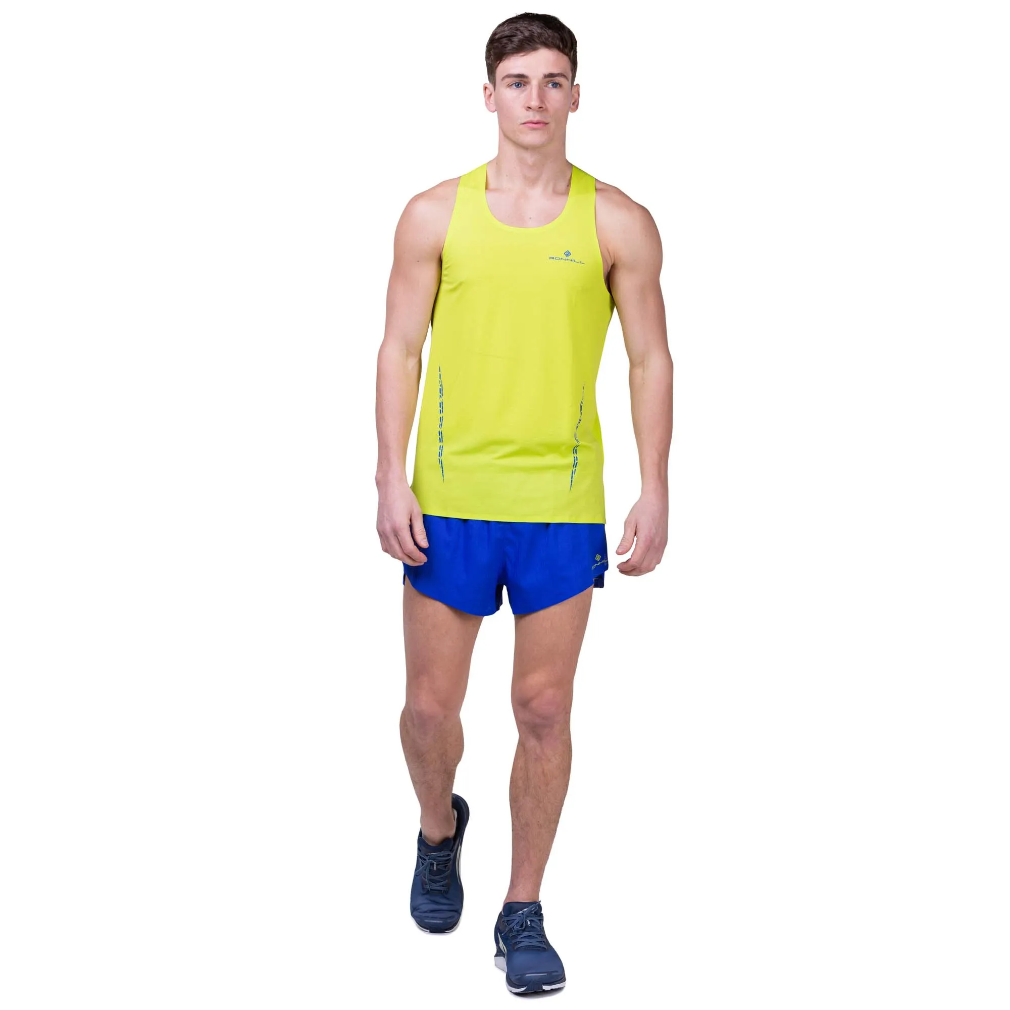 Ronhill | Men's Tech Race Vest - Citrus/Azurite