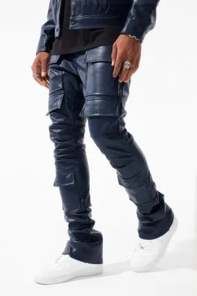 Ross Stacked - Thriller Cargo Pants (Midnight Blue)