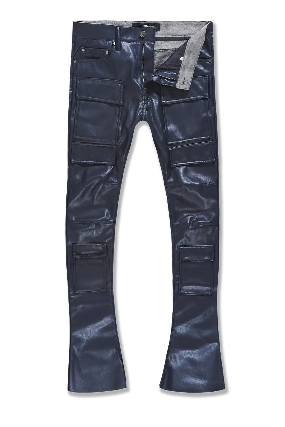 Ross Stacked - Thriller Cargo Pants (Midnight Blue)