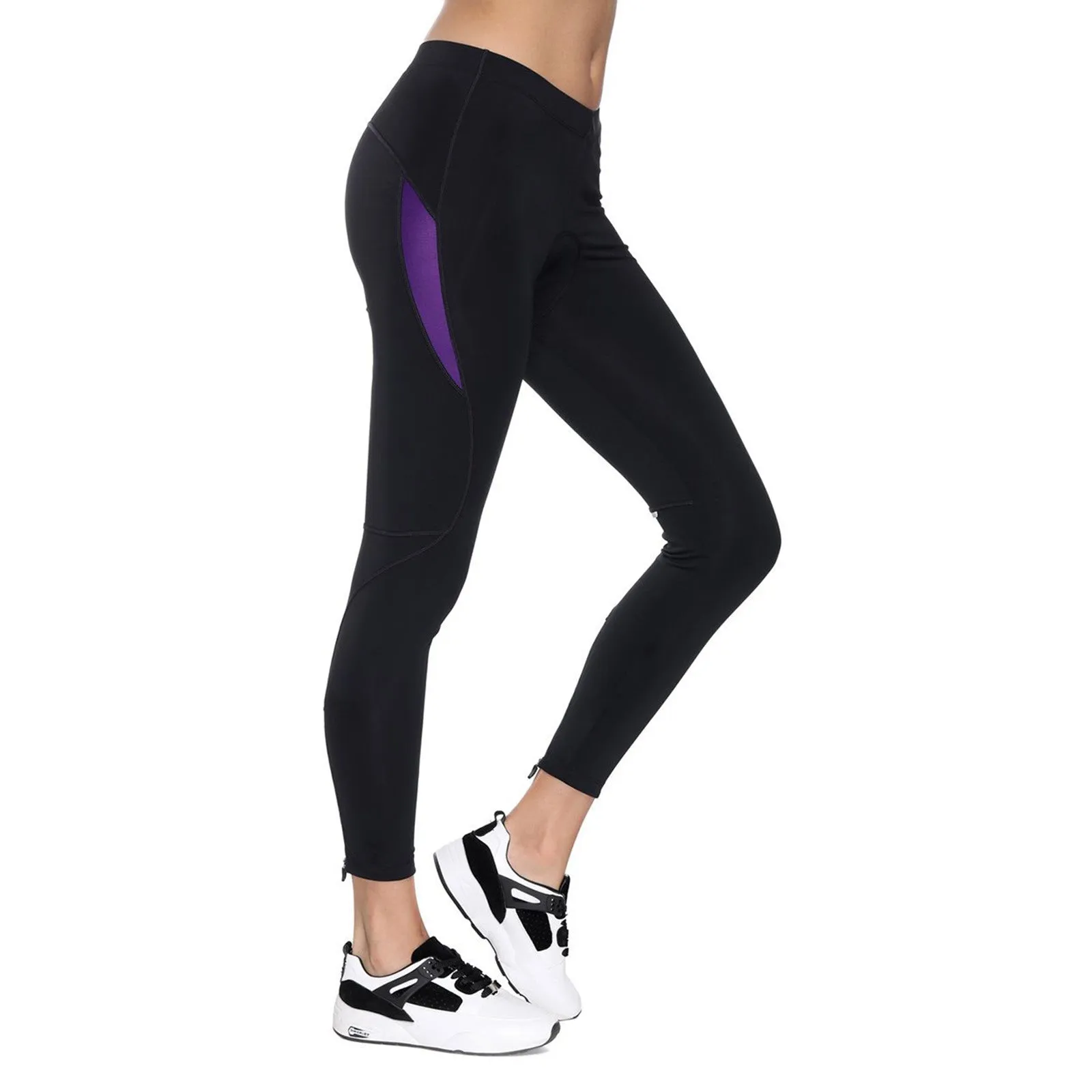 Santic Parni Purple Women Padded Cycling Pants