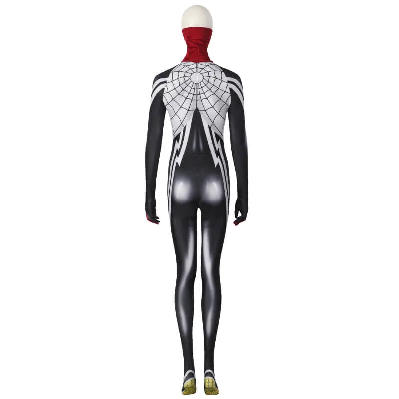 Silk Cindy Moon Bodysuit Spider-Woman Cosplay Suit 3D Print Bodysuit Becostume