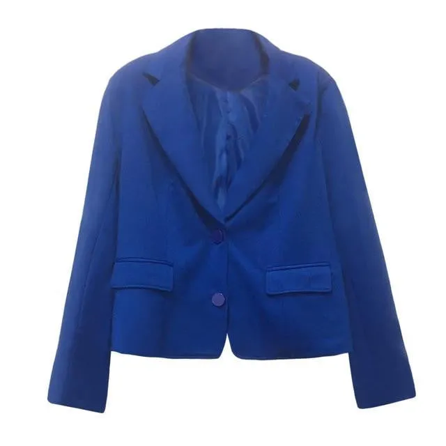 Single-Breasted Small Suit Female blazer