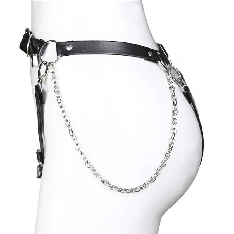 Slave Underwear Chain Chastity Pants