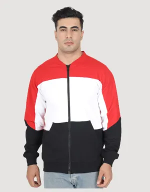 Soccer Red Colorblock Jacket