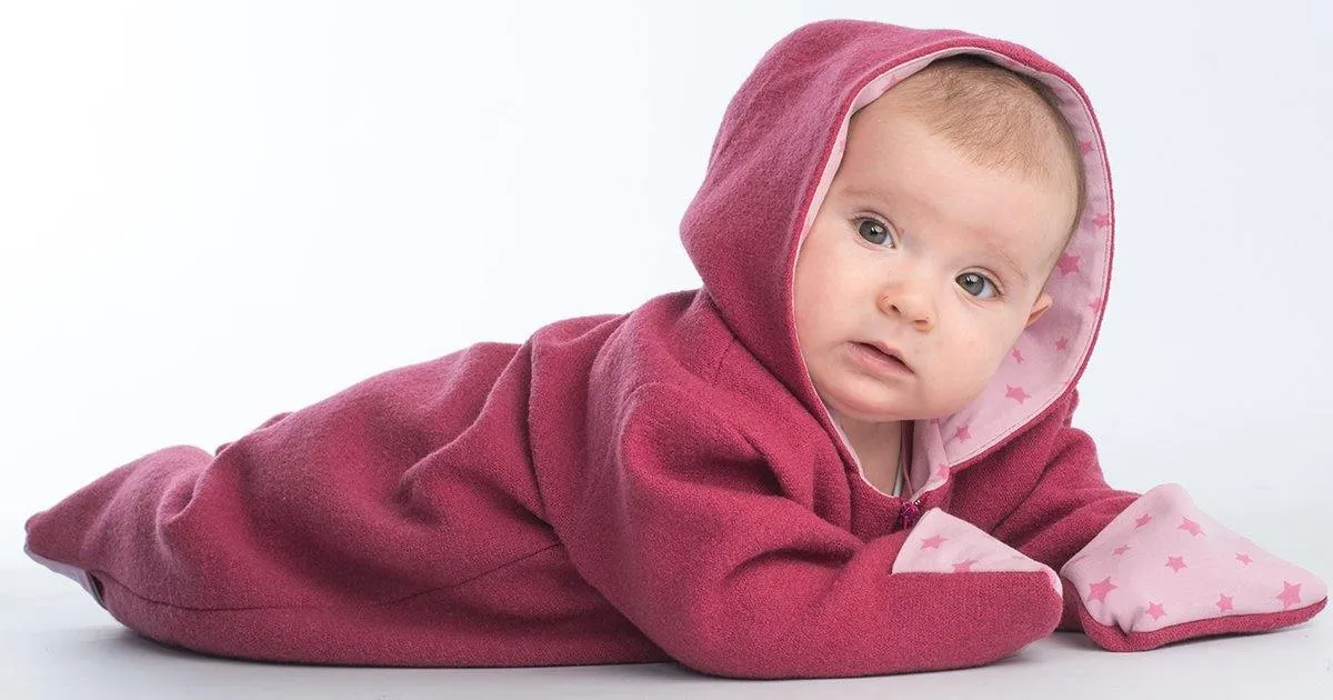 SOLE Baby jumpsuit sewing pattern ebook pdf with hood