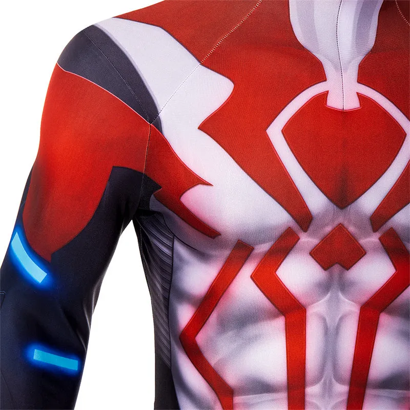 Spiderman 2099 Cosplay Costume Spider Man 2099 V3 Suit Spiderman Jumpsuit Bodysuit