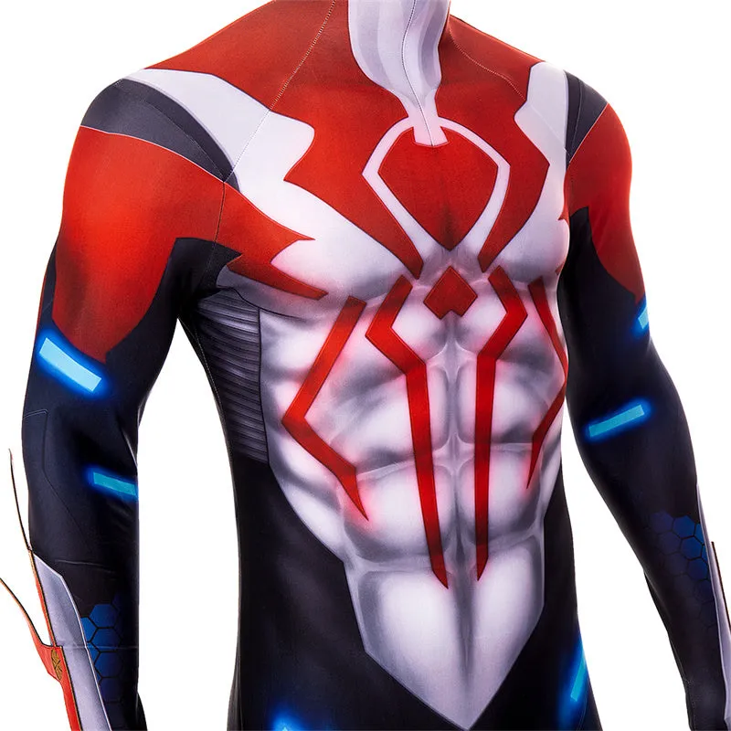 Spiderman 2099 Cosplay Costume Spider Man 2099 V3 Suit Spiderman Jumpsuit Bodysuit