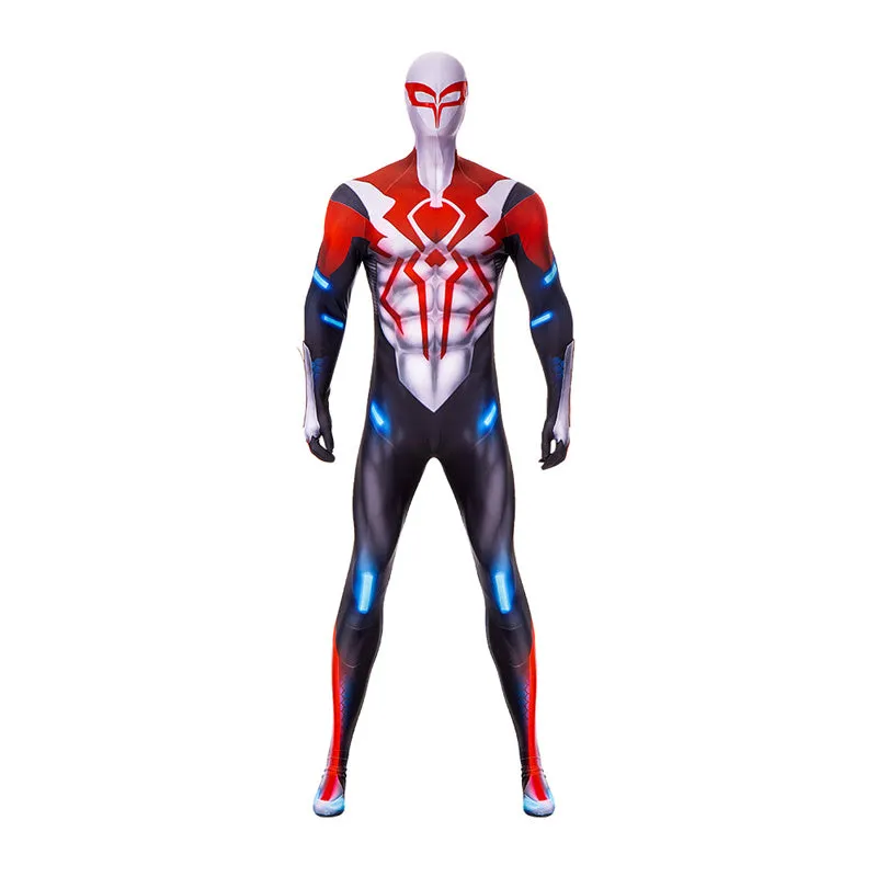 Spiderman 2099 Cosplay Costume Spider Man 2099 V3 Suit Spiderman Jumpsuit Bodysuit