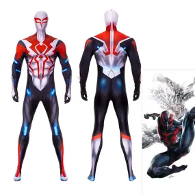 Spiderman 2099 Cosplay Costume Spider Man 2099 V3 Suit Spiderman Jumpsuit Bodysuit